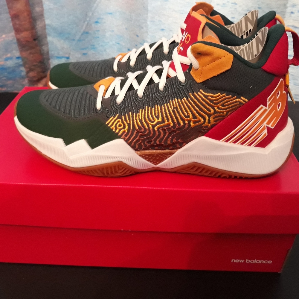 New Balance TWO WXY Dejounte Murray Basketball Shoes BB2WXYSO Sz 11 NIB Green
